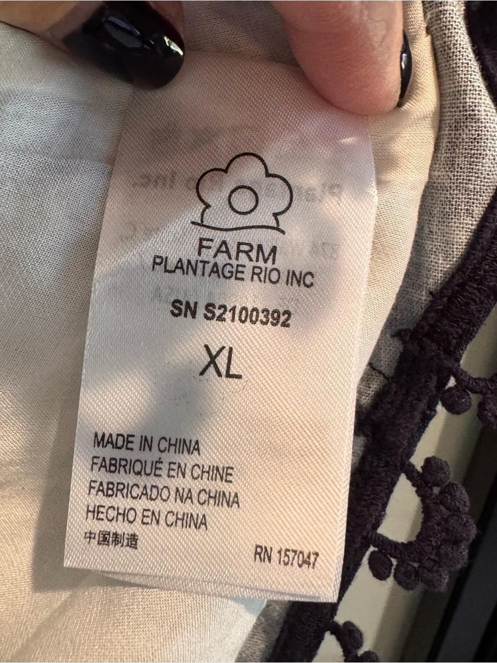 FARM Rio Tropical Tiles Dress - Picture 4 of 10